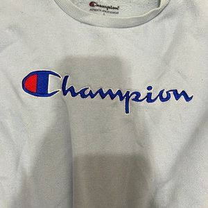 Champion blue sweater